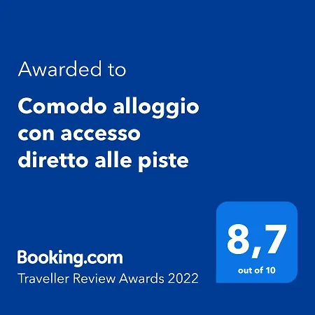 公寓 Comodo Alloggio Con Accesso Diretto Alle Piste *